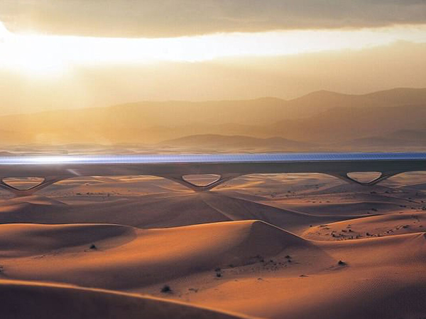 نظام هايبرلوب وان يبدأ نقل الركاب في أبو ظبي عام 2020